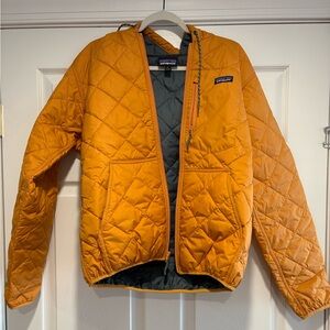 Patagonia Vibrant Orange Quilted Jacket